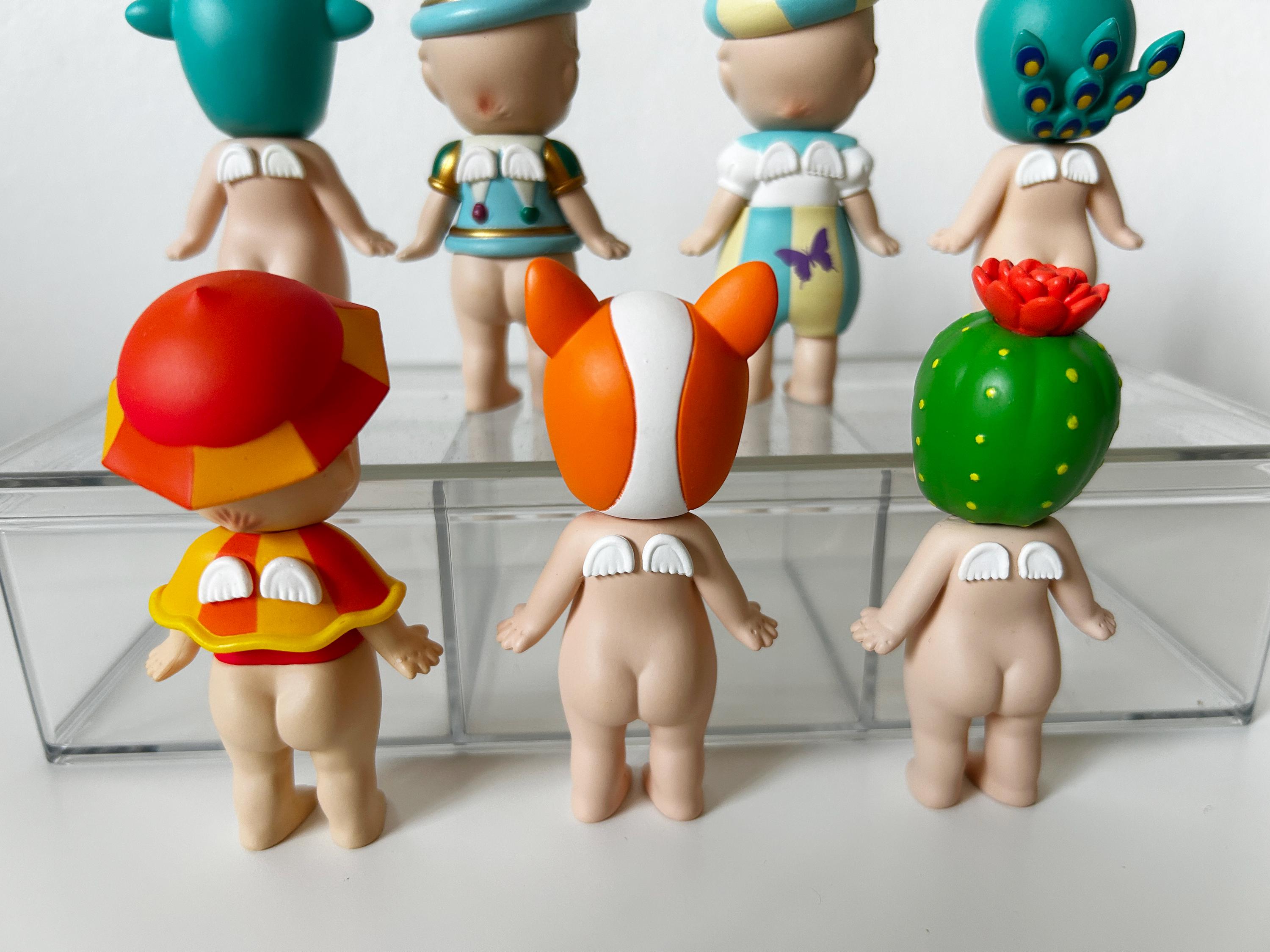 sonny angle ぽぽちゃん人形 3体セット カラフル Authentic Sonny Angel |special Color Animal Series 3