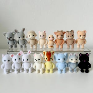 Sylvanian families/Calico Critters Standing with movable limbs  Babies Toddlers , New out of box , spare doll,, Replacement figure, No cloth