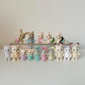Sylvanian families/Calico Critters Babies Toddlers , New out of box , spare doll, cute mini doll, Replacement, No cloth