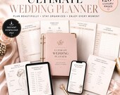 Luxury Wedding Planner Printable PDF | Ultimate Bridal Organizer | Elegant Wedding Planning Binder Digital Download