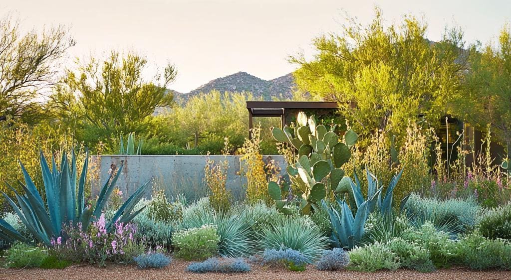 Southwest Garden Design Border - Planting Plan (full Sun) - Etsy