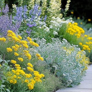 Sunny Sidewalk Garden Design- Planting Plan (Full Sun) image 5