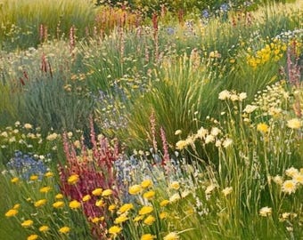 Southwest Garden Design Border - Planting Plan (full Sun) - Etsy