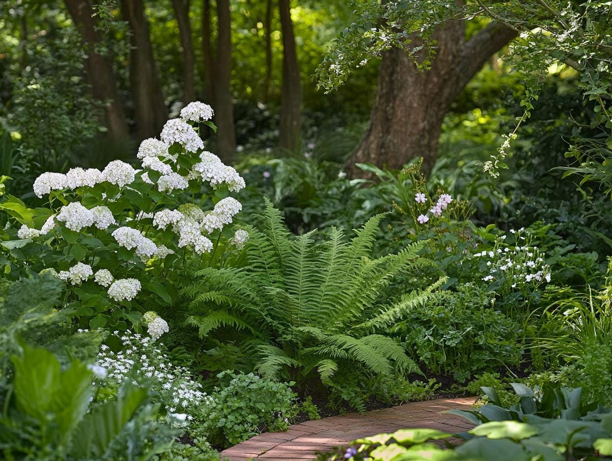 Serene Shade Garden Path (Shade)