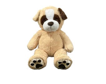 Anico 36&quot; Tall (3 Foot) Big Plush Beige and Brown Dog, Premium Stuffed Toy Dog, Perfect for Girlfriend, Kids, Valentine&#39;s Day, Christmas!
