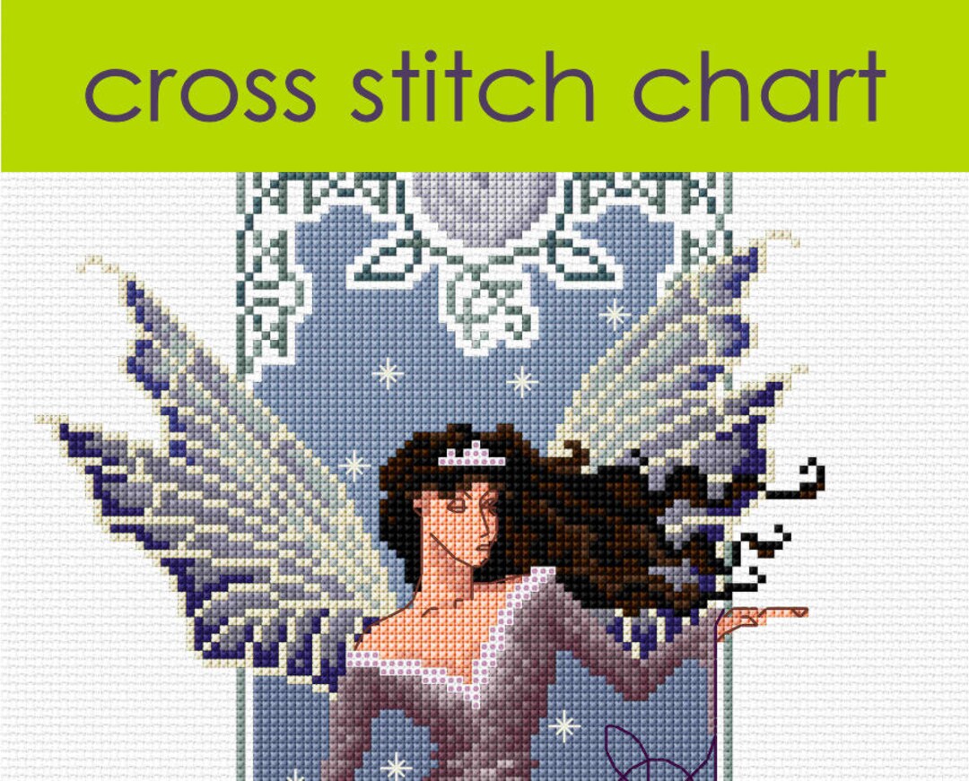 Mab the Fairy Queen Cross Stitch Chart PDF CHART - Etsy UK