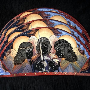 Heavenly Archangels — Saint Michael, Raphael, & Gabriel — Mystic Catholic Art