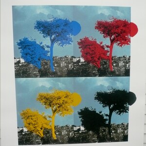 Menashe Kadishman   Original Limited Edition Signed & Numbered Print   Jeruselum