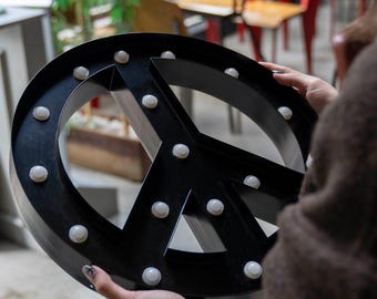 3D-LED-Retro-Box-Buchstabe
