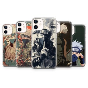 Custodia per telefono Kakashi Hatake per iPhone 16Pro, 15, 14, 13, 12, Samsung S24, S23, S22, A15, A55, A25, Pixel 9Pro, 8A
