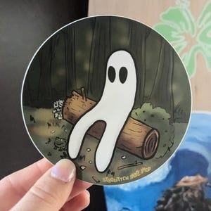 Have A Rest Fresno Nightcrawler Cryptid Spooky Vinyl Sticker