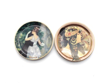 2 miniaturas Goebel Artis Orbis retratam Renoir e Mucha