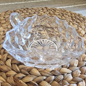 Fostoria &quot;American Clear&quot; Handled Dish