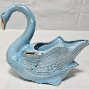 Vintage Swan Planter