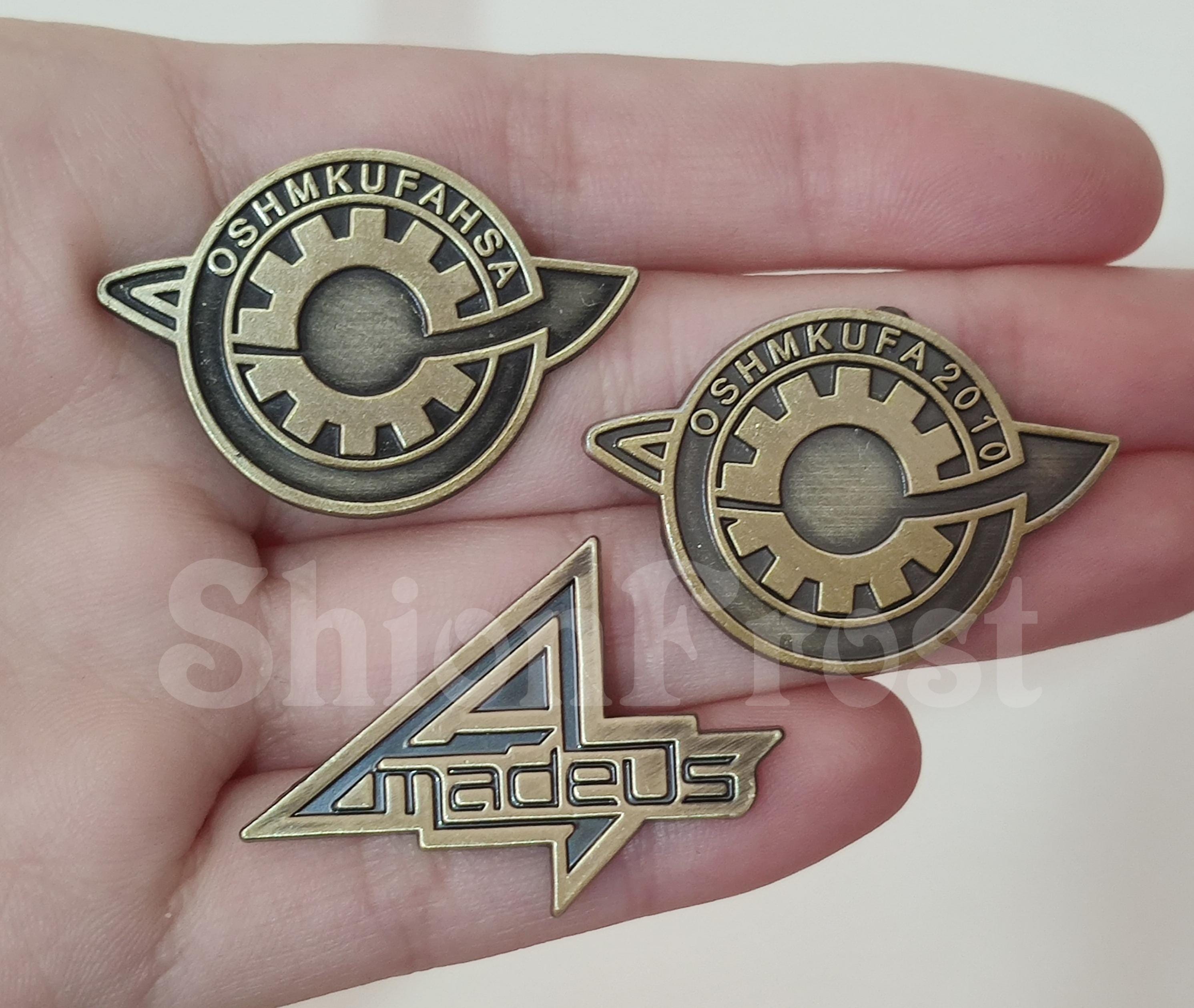 Steins Gate Pin, OSHMKUFA 2010 Pin, OSHMKUFAHSA Pin, Steins Steins Gate Pin, OSHMKUFA 2010 Pin, OSHMKUFAHSA Pin, Steins