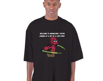 Welcome to Memecoins HEGE Collection | Oversized Tee