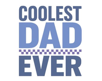 Coolest Dad Ever Retro Fathers Day PNG Retro Checker Dad shirt Png Retro Dad funny shirt Png Trendy Dad Distressed Father designs ORIGINAL