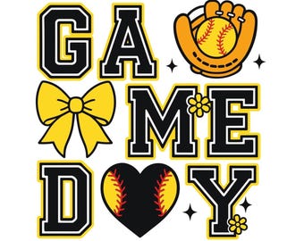 Softball Game Day Png: Coquette Mom Shirt Design (Digital Download)