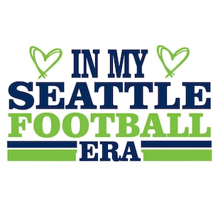 Seattle Football Fan Art Design for Printing, Cutting and Sublimation & - Svg, Eps, Dxf, Eps, Cricut, Silouhette
