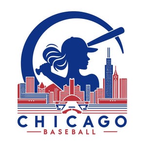 Chicago Baseball - SVG, EPS, PNG, Cricut and Silhouette Studio