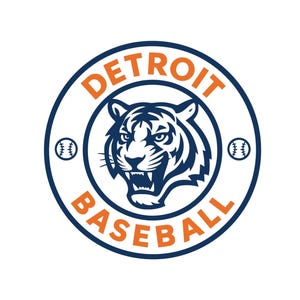 Detroit Baseball svg png, eps, svg-bestanden voor de cricut, vinyl gesneden bestand, opstrijkbaar