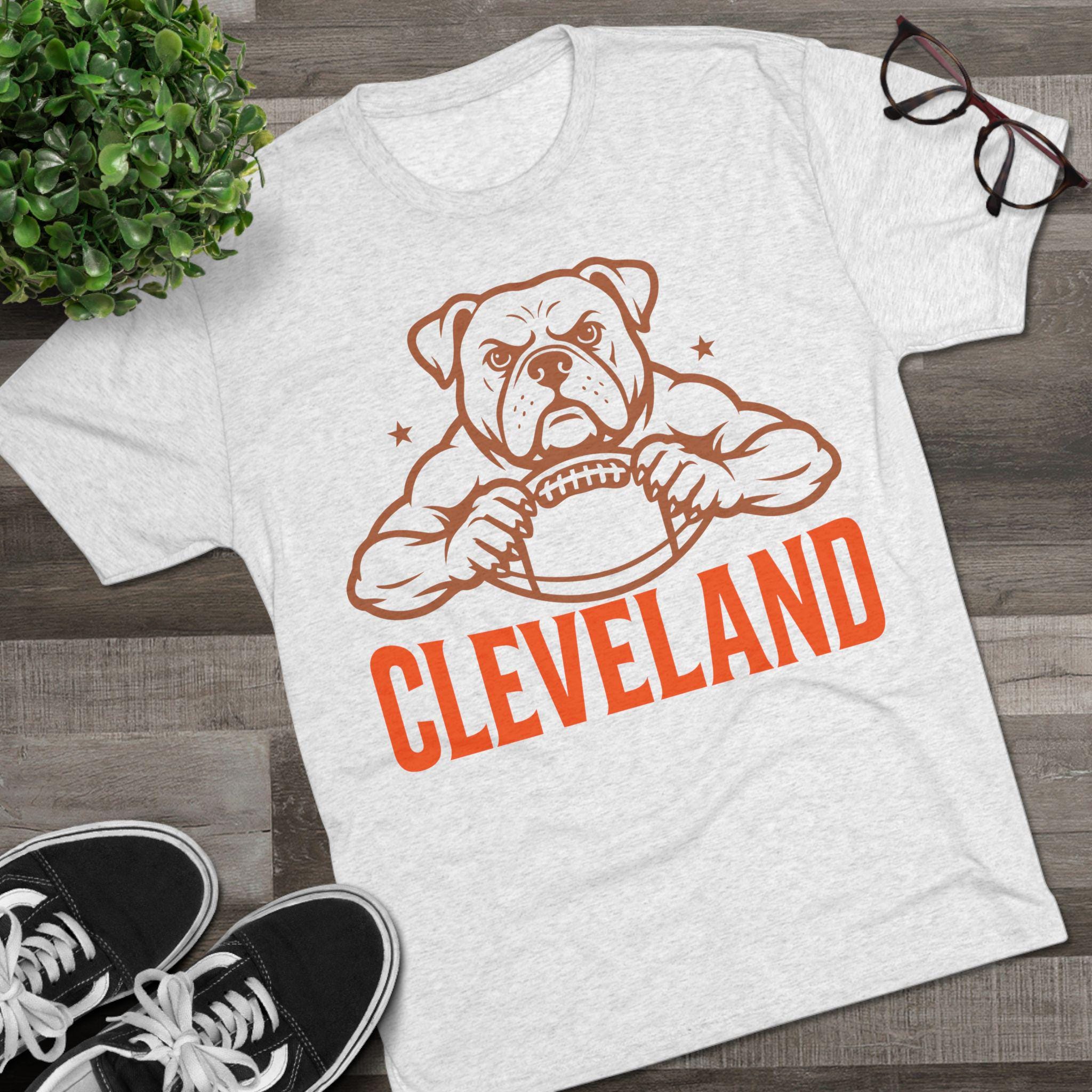 Cleveland Football SVG: T-shirt Design, Cricut Cut File (digital ...