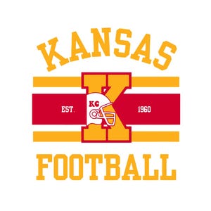 Kansas City SVG, Kansas City PNG, clipart di football, Chiefs SVG, Chiefs PNG, Design di football americano di Kansas City, Kansas Chiefs SVG