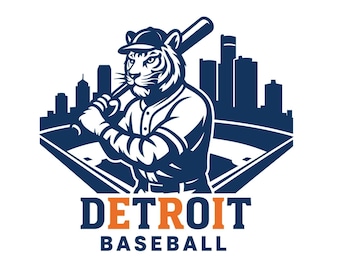 Detroit Baseball svg png, eps, svg files for cricut, vinyl cut file, iron on