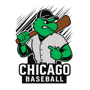 Chicago Baseball - SVG, EPS, PNG, Cricut and Silhouette Studio
