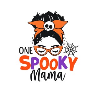 Spooky Mama Svg, Coquette Halloween Png, Spooky Season Png, Retro Halloween Png, Fall Png, Halloween Shirt Sublimation Designs Png