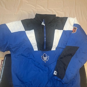 Maple Leaf 90s vintage Starter NHL Pullover Gefütterte Jacke