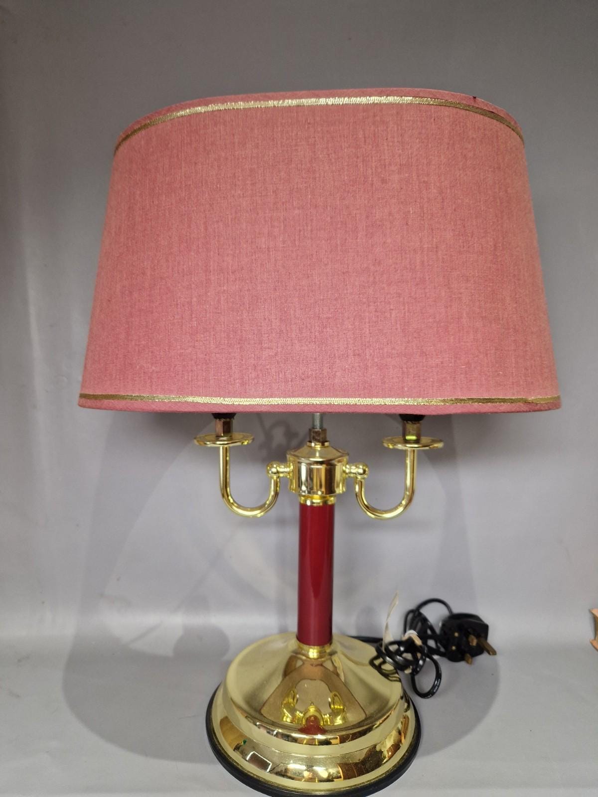 Abat-jour Style Downton Abbey Vert Doré - Pour Lampadaire, Plafonnier, Table - 4 Tailles