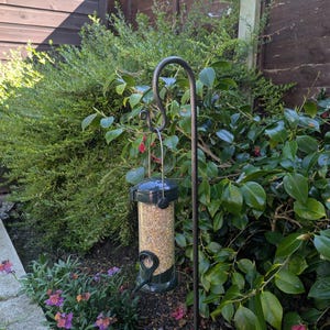 Forged Bird Feeder Stand - Small
