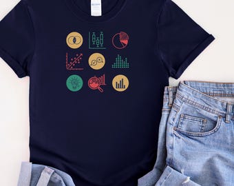 Data Analysis Shirt for Data Lovers Fun Analytics Graphic Tee Data Science Enthusiast Gift Data Visualization Apparel for Tech Professionals