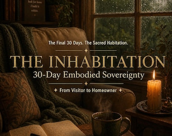 30-Day Self Mastery Journey | Embodied Sovereignty Workbook | Life Renovation and Shadow Integration | Digital Download