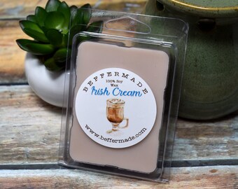 Irish Cream Wax Melt, Soy Wax Cubes, 3 oz, Sugar and Cream