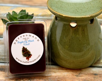 Bayberry Black Forest Wax Melts, 3 oz Soy Wax Melts, Winter Scent, Woody Scent