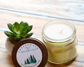 Aspen Winter Candle Etsy