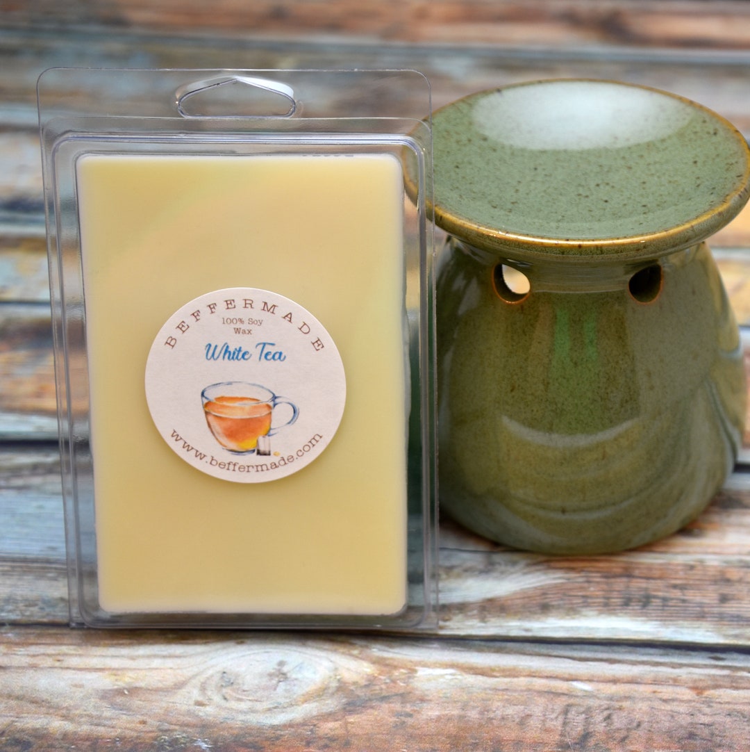 White Tea Wax Melts 6 oz Jumbo Soy Wax Melt Etsy.de