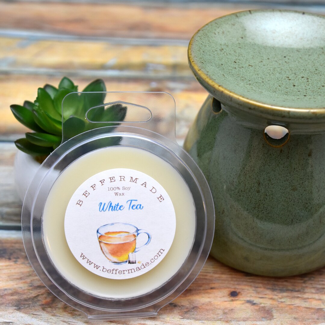White Tea Wax Melts Soy Wax Petals 2 oz Etsy.de