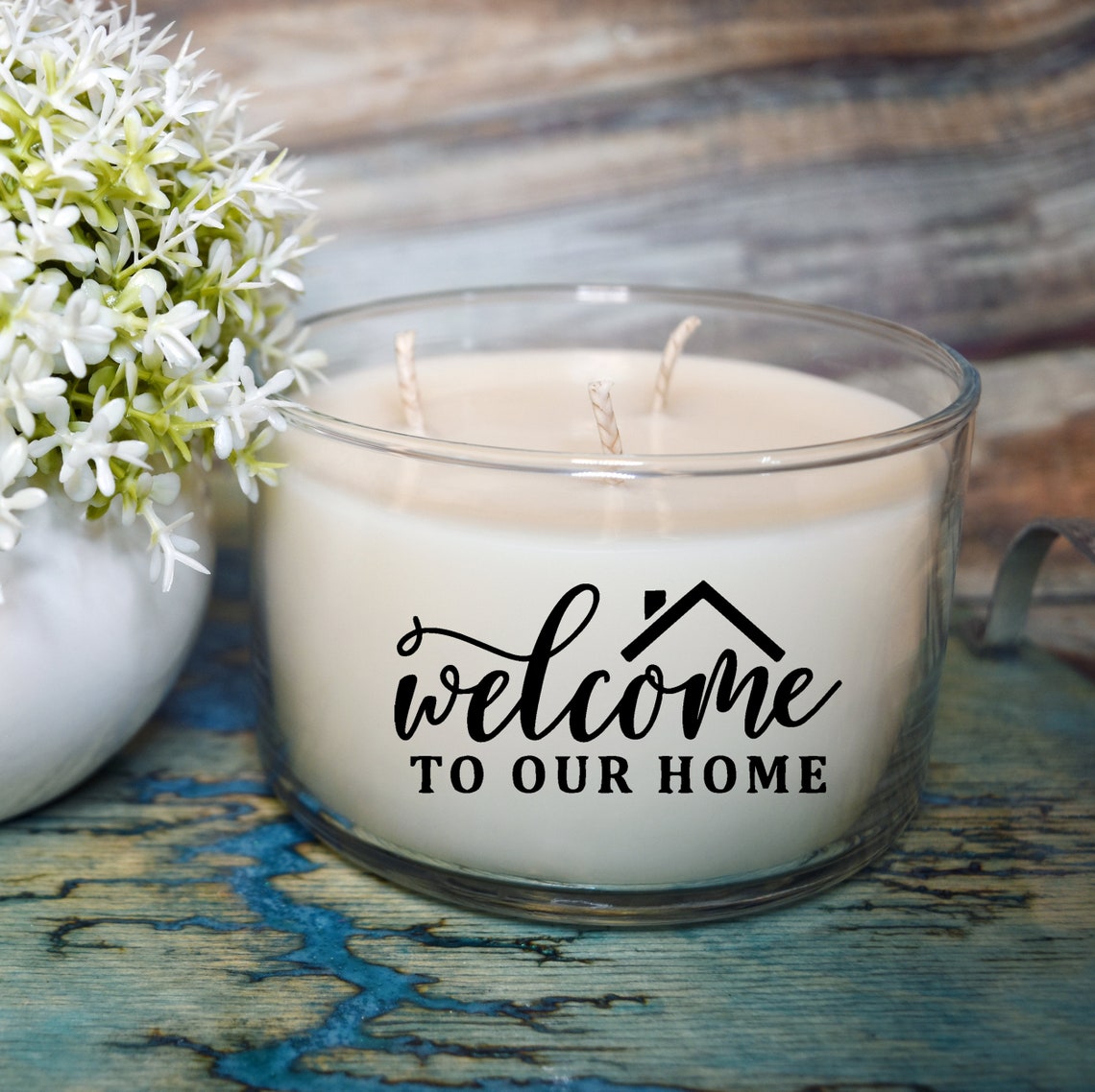 to Our Home Candle 14 Oz 3wick Soy Candle Etsy