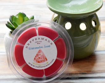 Watermelon Wax Melt, 2 oz Soy Wax Petals, Fruity Scent