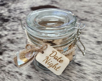 Date night, Date night idea jar, Date night tokens, Date night gift certificate, Couples gift, Wedding gift