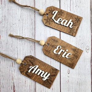 Personalized Stocking Tags, Stocking tags, Customized Stocking Tags