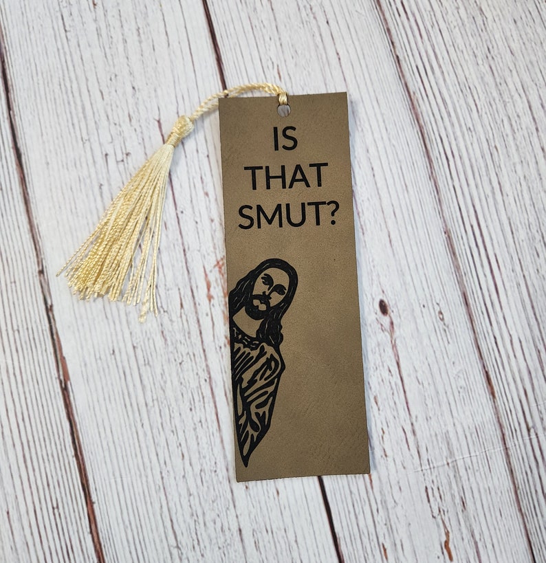 Is That Smut Jesus Bookmark, Smut bookmark, Jesus Smut Bookmark image 3