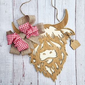 Hereford Cow Wall Sign, Hereford Cow Wall Decor, Cow Wall Hanger, Cow Wall Decor