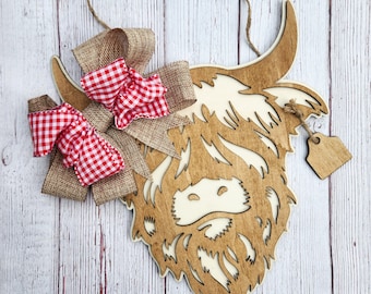 Hereford Cow Wall Sign, Hereford Cow Wall Decor, Cow Wall Hanger, Cow Wall Decor