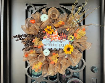 Classy and Elegant Fall Wreath