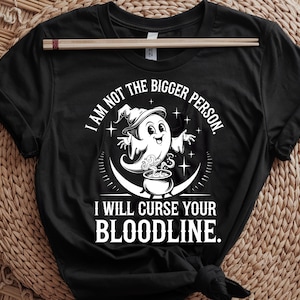 Curse Your Bloodline T-Shirt: Funny Halloween Ghost Tee