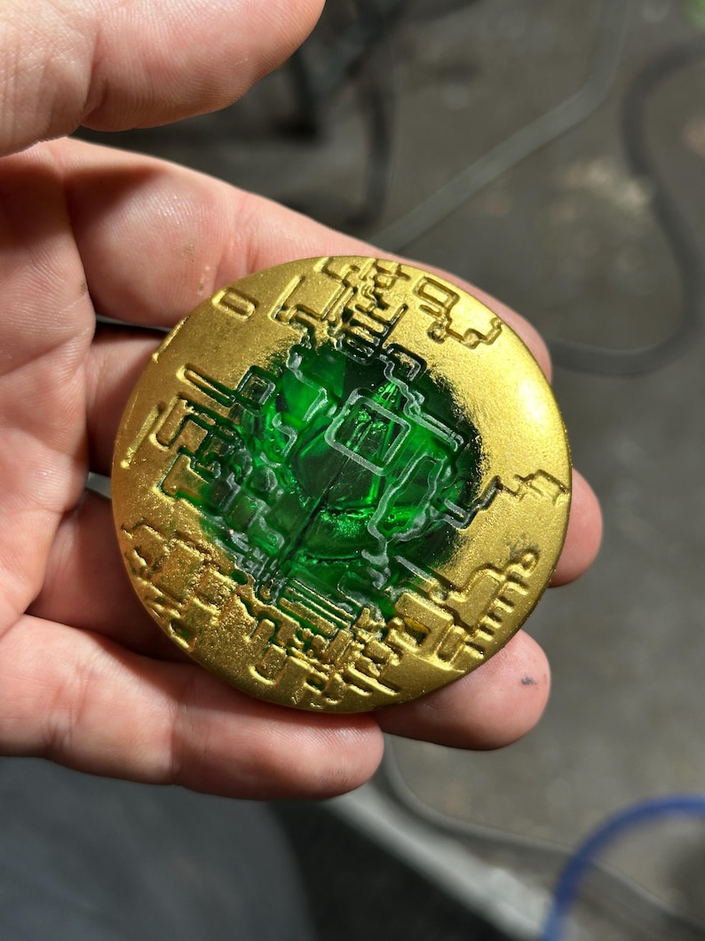 Power Rangers 2017 Movie Inspired Green Dragon Symbol Coin - Etsy